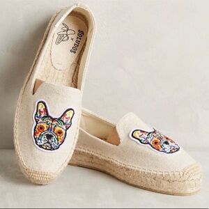 SOLUDOS Slip On Canvas Loafer French Bulldog Edition Sneaker Shoes Size …
